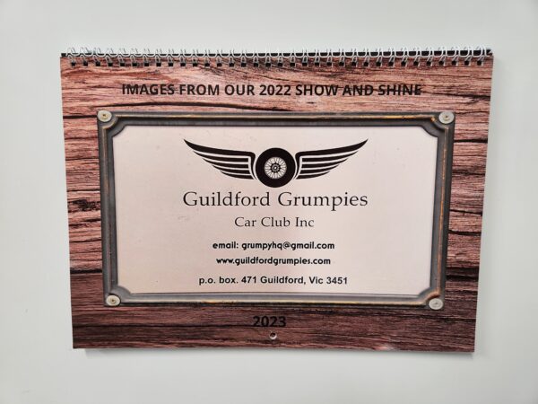 Grumpies 2023 Calendar